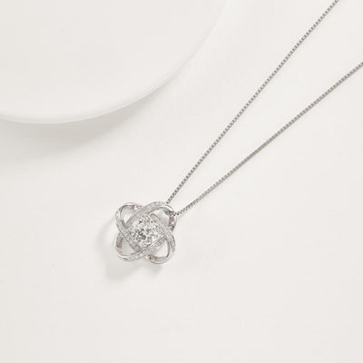 Colgante Amor Anudado en Plata 925