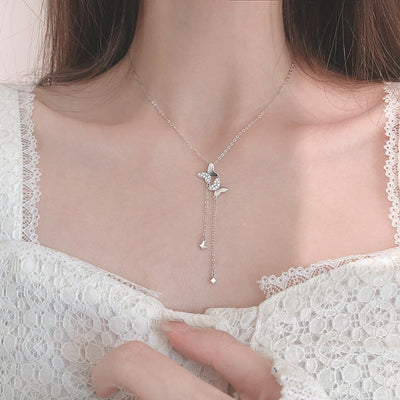 Colgante de Mariposa de Plata 925